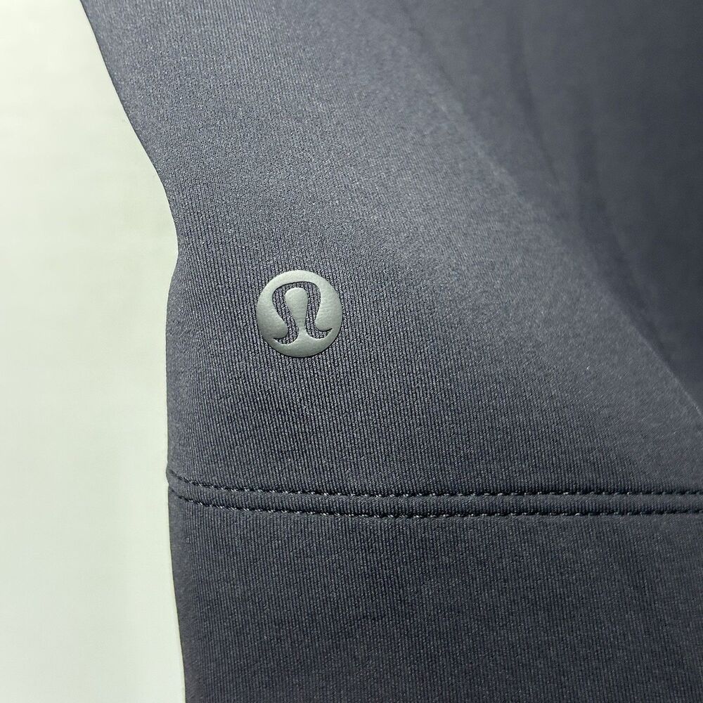 Lululemon Re-form 1/4 Zip Black Hooded Vest Jacket Women's Size 4 Hooded - Picture 6 of 9